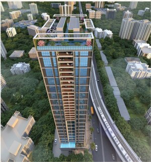 2 BHK Apartment – Exterior View View at Level The Residences, Andheri West - for Sale