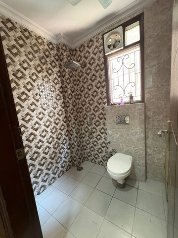 Bathroom in 2 BHK Builder Floor at Malviya Nagar – for Rent