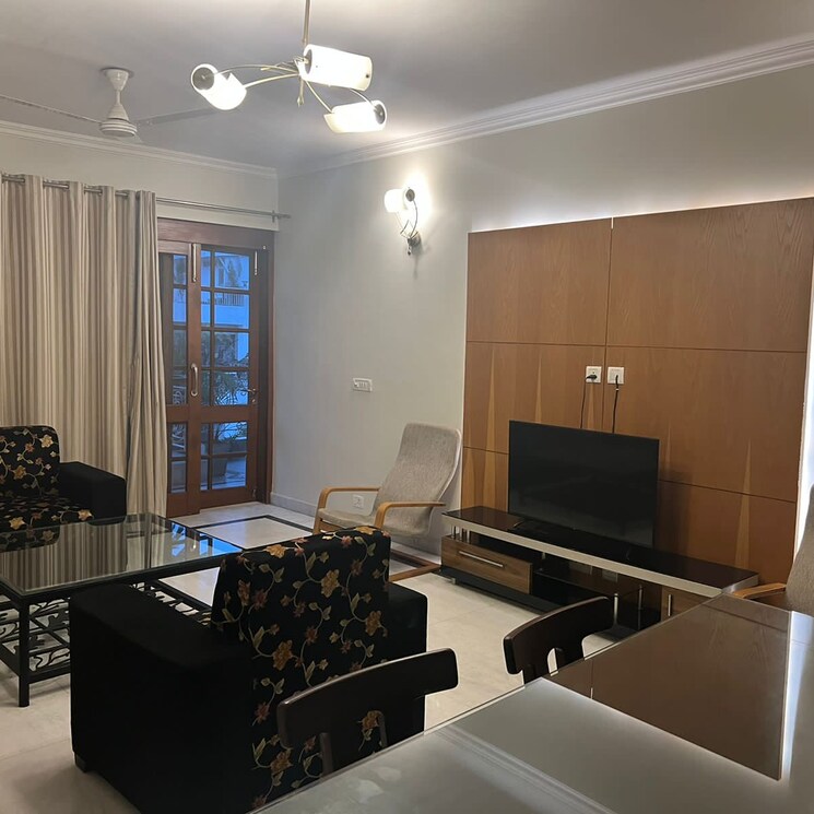 Living Room, boutique-residential-apartments-c-220 3 Bedroom 2200 Sq.Ft. Builder Floor In Sarvodaya Enclave Delhi 8583149