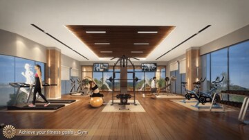 Gym in 3 BHK Apartment at Ramky One Odyssey, Narsingi – for Sale