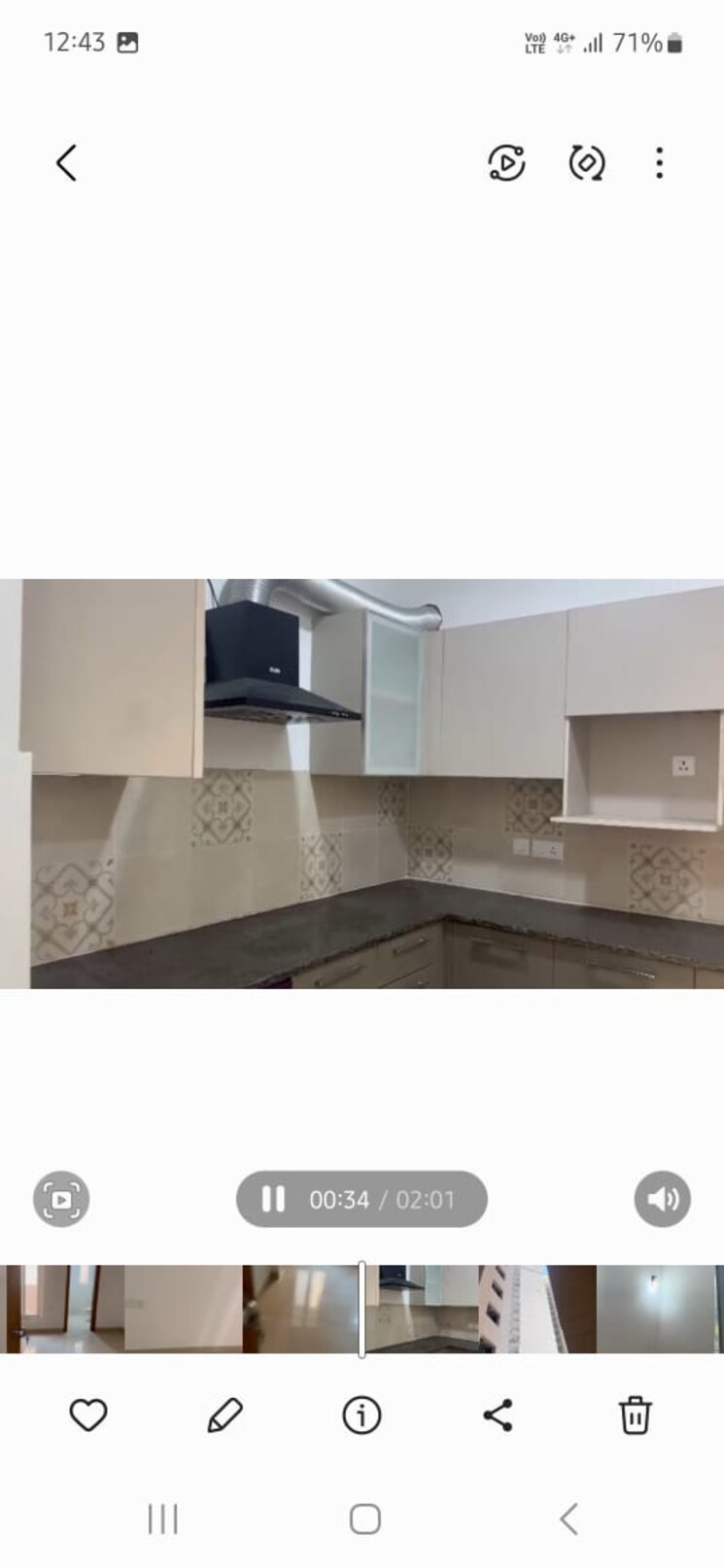 Kitchen, raheja-vedaanta 3 Bedroom 1790 Sq.Ft. Apartment In Sector 108 Gurgaon 8583143