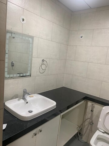 Bathroom in 3 BHK Apartment at Raheja Vedaanta, Sector 108 – for Rent