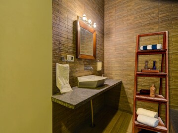 Bathroom in 3 BHK Apartment at Siddhi The Aristo, Shiprapath – for Rent