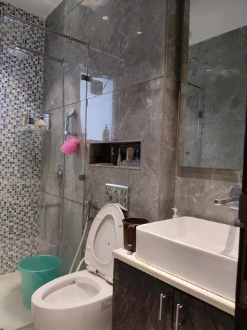 Bathroom in 2.5 BHK Apartment at Pyramid Heights, Sector 85 – for Rent