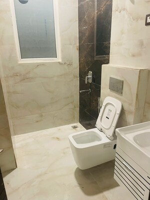 Bathroom in 3 BHK Builder Floor at Saraswati Vihar – for Sale