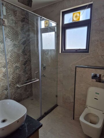 Bathroom in 3 BHK Apartment at FS Pinnacle, Jyothi Nagar – for Rent