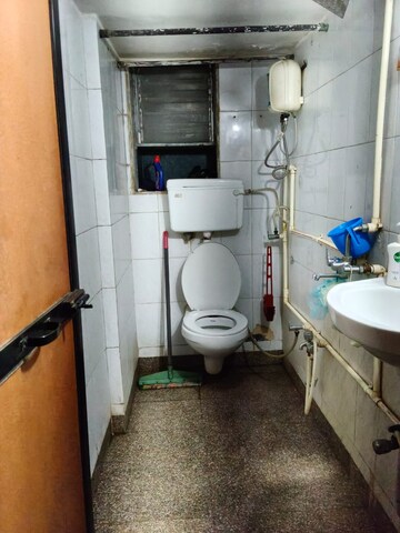 Bathroom in 1 BHK Apartment at Krishna Galaxy Santacruz, Santacruz East – for Rent
