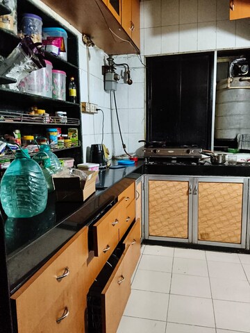 Kitchen in 1 BHK Apartment at Krishna Galaxy Santacruz, Santacruz East – for Rent