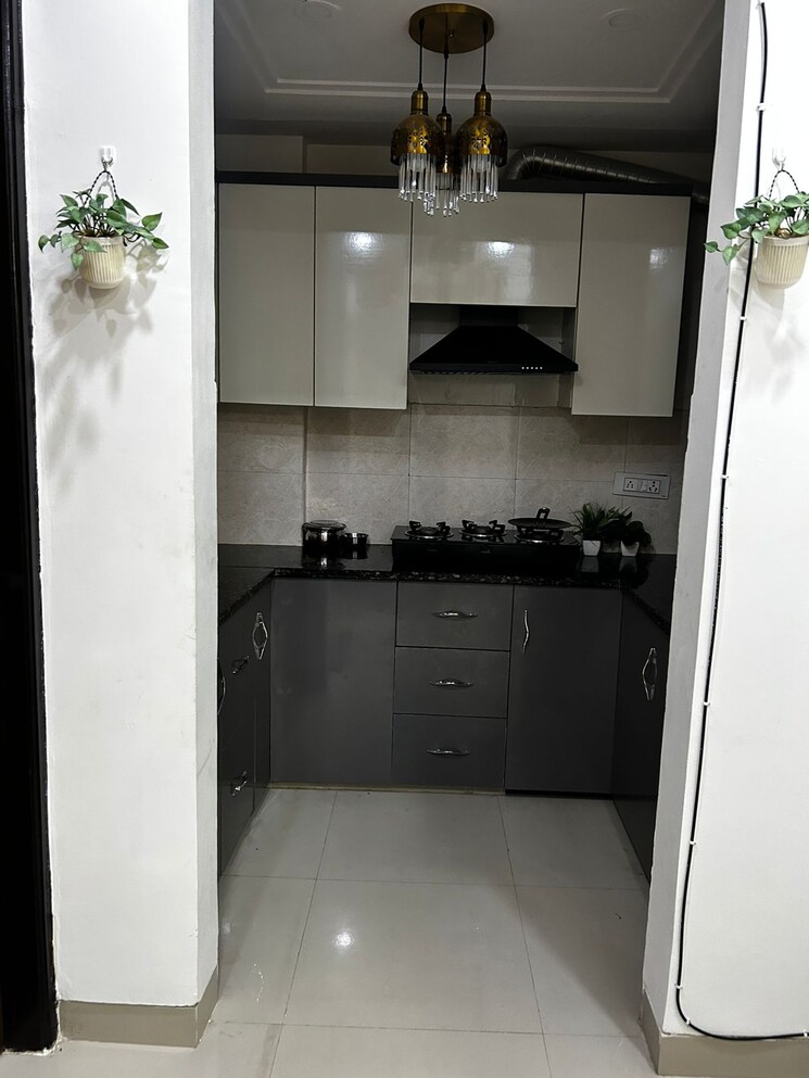 Kitchen, uttam nagar west 3 Bedroom 1350 Sq.Ft. Builder Floor In Uttam Nagar West Delhi 8583228