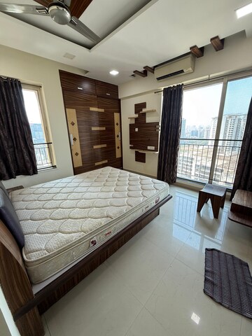 Bedroom in 3 BHK Apartment at Rustomjee Athena, Majiwada – for Sale
