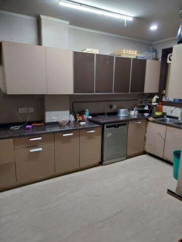 Kitchen in 3 BHK Builder Floor at Greater Kailash ii – for Rent