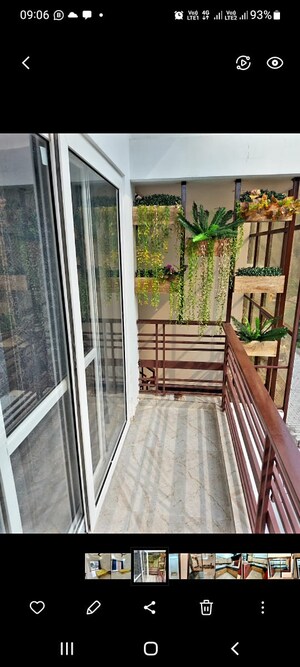Balcony in 2 BHK Builder Floor at Malhan View Apartments, JakhaN-Rajpur Road – for Sale