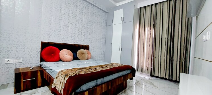 Bedroom, malhan-view-apartments 2 Bedroom 1200 Sq.Ft. Builder Floor In JakhaN Rajpur Road Dehradun 8583305