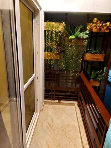 Balcony in 2 BHK Builder Floor at Malhan View Apartments, JakhaN-Rajpur Road – for Sale