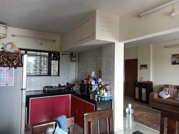 Kitchen in 3 BHK Apartment at Anubhav Apartment Bhusari Colony, Kothrud – for Rent