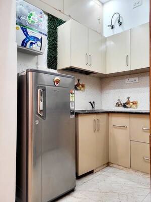 Kitchen in 2 BHK Builder Floor at JakhaN-Rajpur Road – for Sale