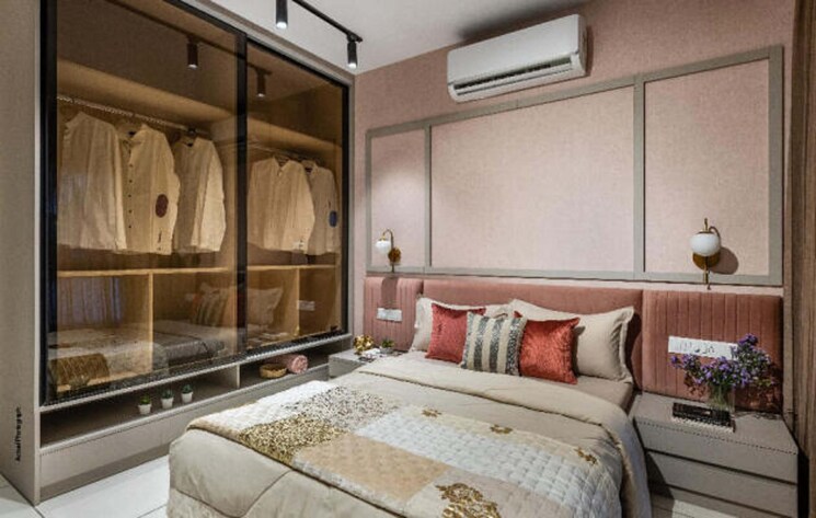 Bedroom, kanchan-osian-one-and-only 3 Bedroom 1390 Sq.Ft. Apartment In Koregaon Park Pune 8583398