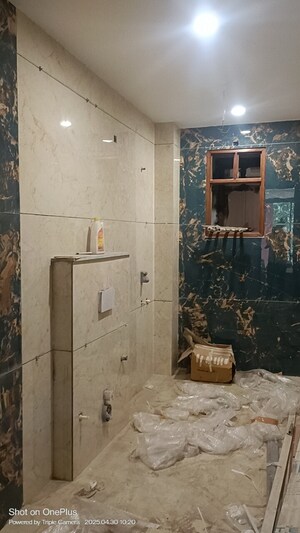 Bathroom in 4 BHK Builder Floor at Ashoka Enclave Faridabad, Sector 34 – for Sale
