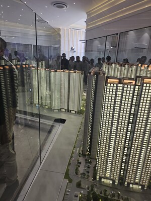 Balcony in 3 BHK Apartment at Siddharth Vihar – for Sale