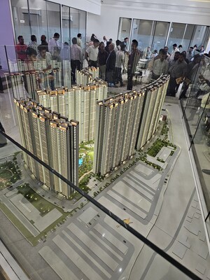 Balcony in 3 BHK Apartment at Siddharth Vihar – for Sale