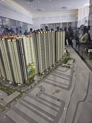 Balcony in 3 BHK Apartment at Siddharth Vihar – for Sale