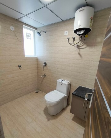 Bathroom in Studio Apartment at Okay Plus Solitaire Suites, Ramnagariya – for Rent