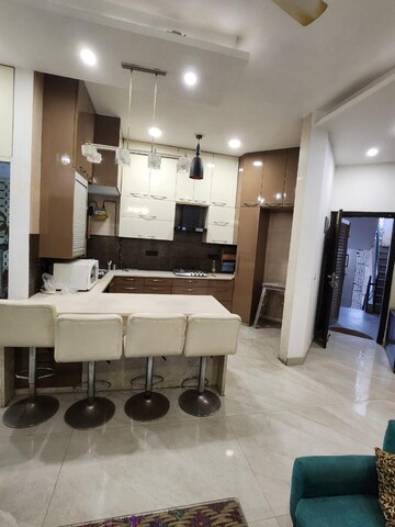 Living Room in 3 BHK Builder Floor at Pitampura – for Rent