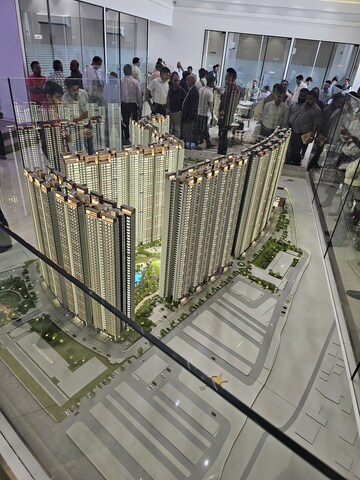 Balcony in 4 BHK Apartment at Siddharth Vihar – for Sale