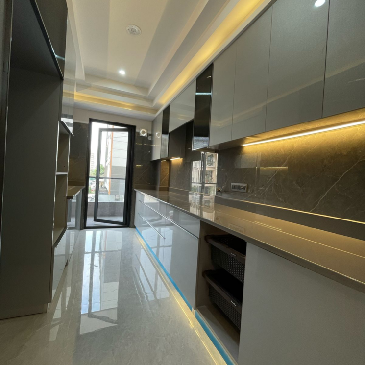 Kitchen, ansal-api-esencia 4 Bedroom 300 Sq.Yd. Builder Floor In Sector 67 Gurgaon 8583844
