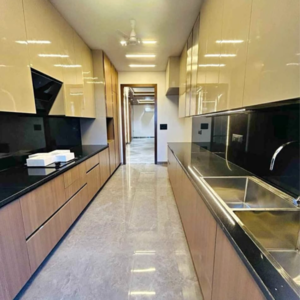 Kitchen in 4 BHK Builder Floor at The Images Floors, Sector 51 – for Sale