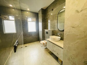 Attached Bathroom in 3 BHK Builder Floor at Amolik Aster Woods, Sector 98 – for Sale
