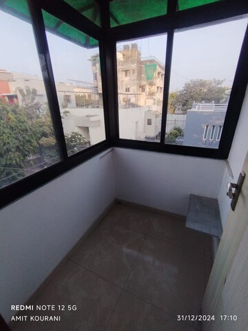 Balcony in 3 BHK Apartment at Navrangpura – for Rent
