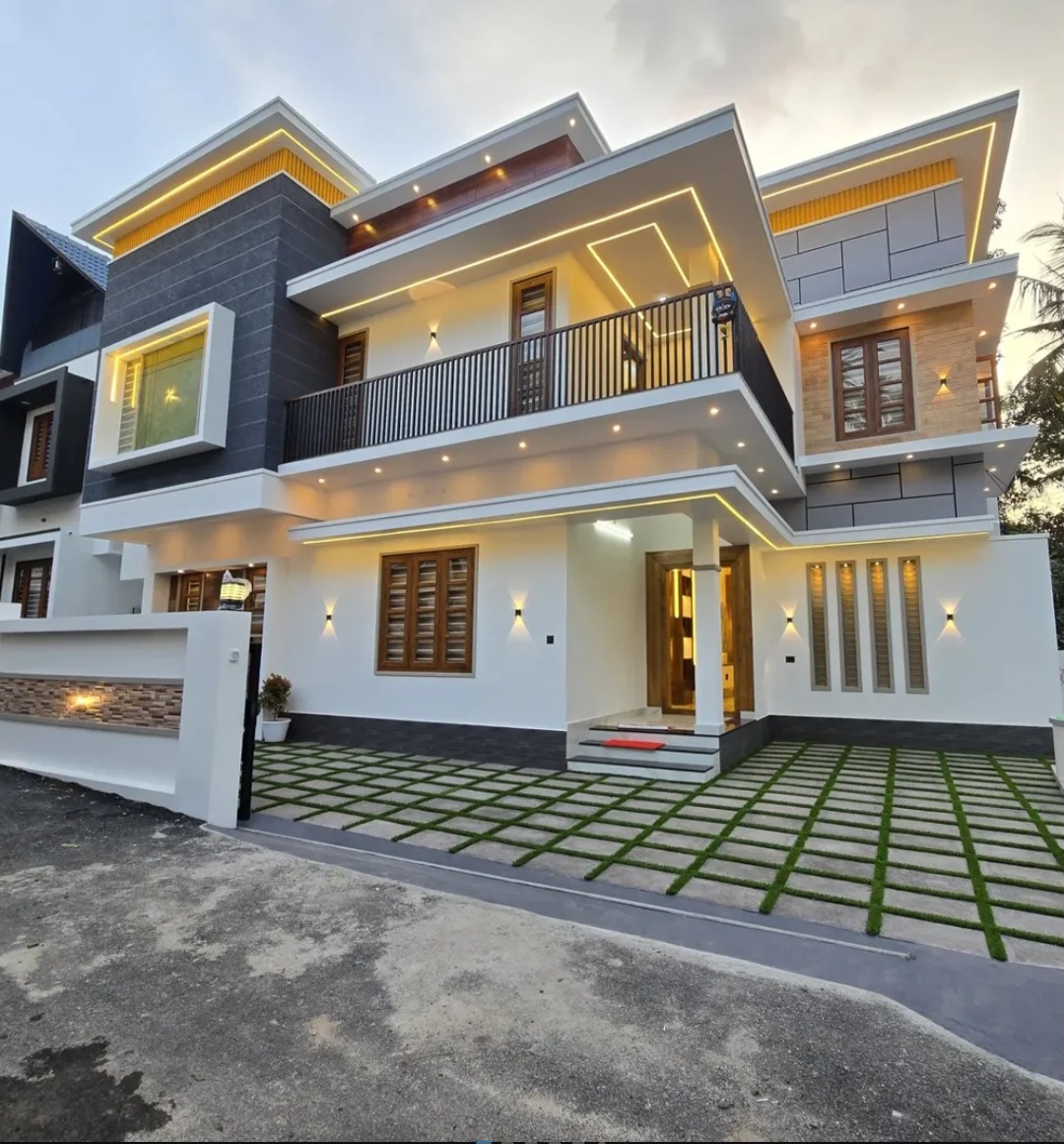 Resale 3 Bedroom 1200 Sq.Ft. Villa in Olavakkode Palakkad - 8583960