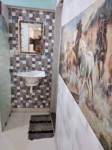 Attached Bathroom in 3 BHK Apartment at Usmanpura – for Rent