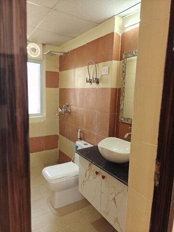 Bathroom in 2 BHK Apartment at Mahagun Mywoods III, Sector 16c Greater Noida – for Rent