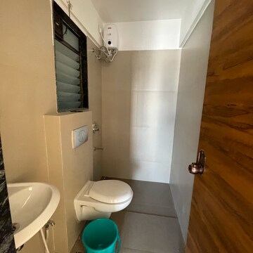 Bathroom in 1 BHK Apartment at Je And Vee Om Trimurti, Dindoshi – for Rent