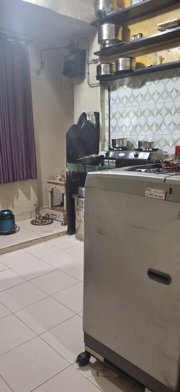 Living Room in 1 RK Apartment at Shiv Complex, Ghansoli – for Rent