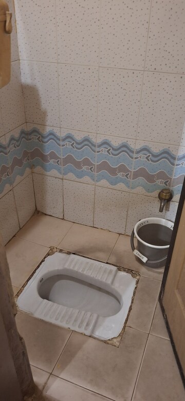 Bathroom in 1 RK Apartment at Shiv Complex, Ghansoli – for Rent