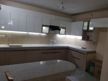 Kitchen in 3.5 BHK Apartment at Raheja Vedaanta, Sector 108 – for Rent