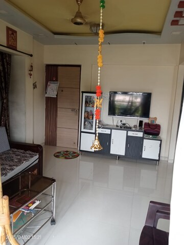 Living Room in 1 BHK Apartment at Chhaya Society Thane, Charai – for Sale