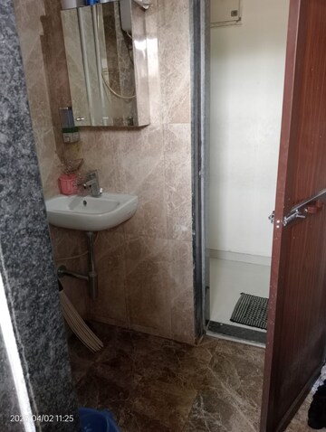Bathroom in 1 BHK Apartment at Chhaya Society Thane, Charai – for Sale