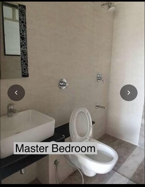 Bathroom in 2 BHK Builder Floor at Mittal Sun Exotica, Yewalewadi – for Sale