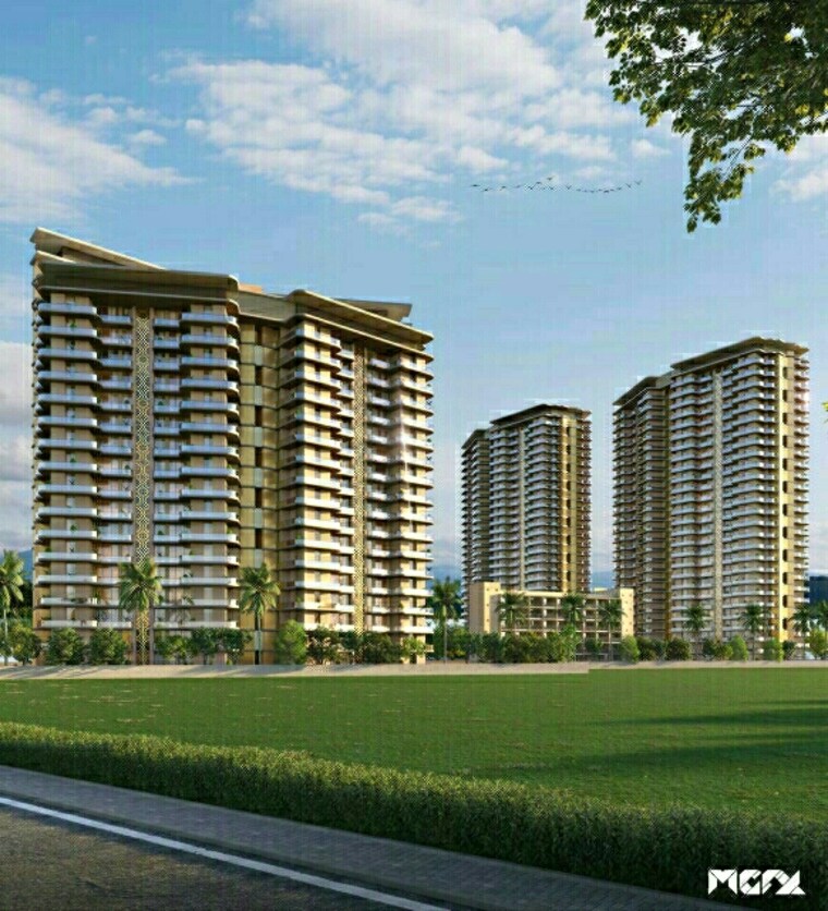 Exterior View, kharar kurali highway 3 Bedroom 1980 Sq.Ft. Apartment In KharaR Kurali Highway Mohali 8584452