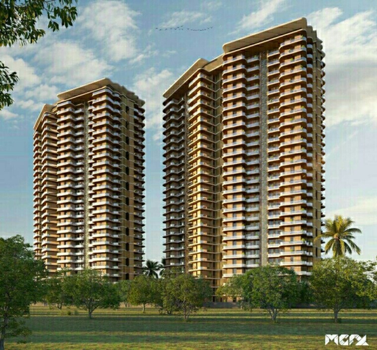 Exterior View, kharar kurali highway 3 Bedroom 1980 Sq.Ft. Apartment In KharaR Kurali Highway Mohali 8584452