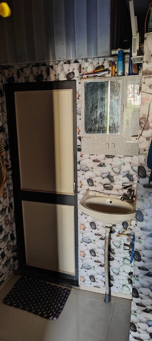 Bathroom in 1 BHK Apartment at Aashapura Crown City, Kalyan East – for Sale