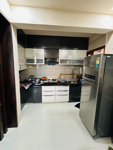 Kitchen in 3 BHK Apartment at Vaishnodevi Circle – for Sale