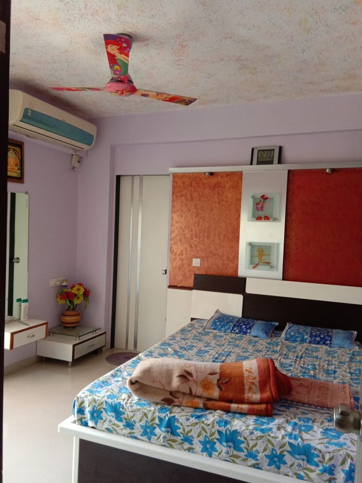 Bedroom, gurukul 3 Bedroom 1530 Sq.Ft. Builder Floor In Gurukul Ahmedabad 8584514
