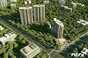 3 BHK Apartment – Exterior View View at KharaR-Kurali Highway - for Sale