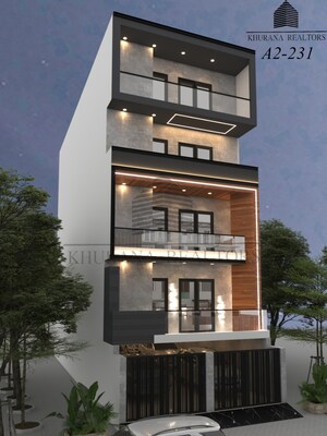 5 BHK Builder Floor – Exterior View View at Kirti Nagar - for Sale