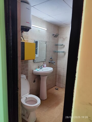 Bathroom in 3 BHK Apartment at Supertech Livingston, Sain Vihar – for Sale
